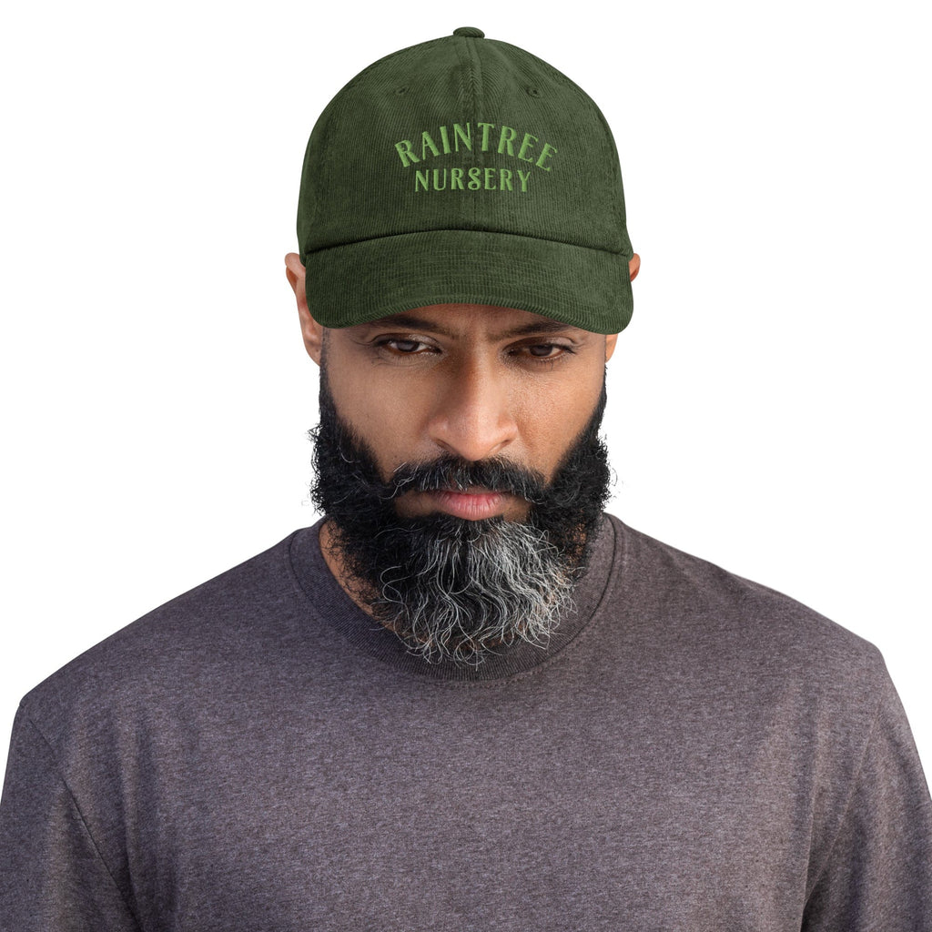 Winter Edition Corduroy Hat in Forest Green - Raintree Nursery