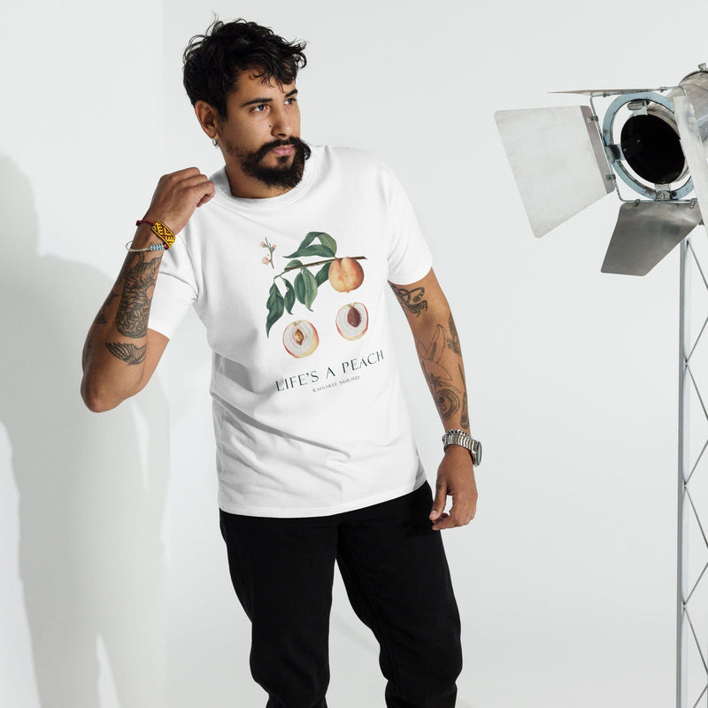 Men’s premium heavyweight tee-Raintree Nursery-S-